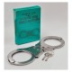 Double Lock Stainless Steel Hinged Handcuffs Survivors